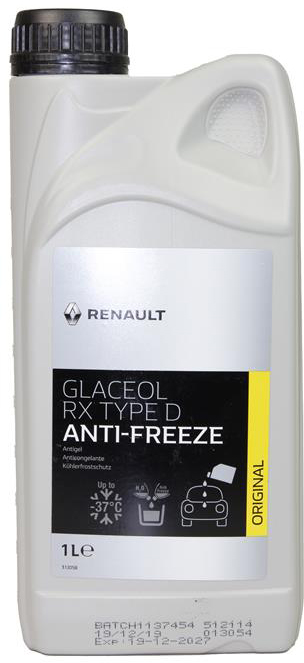 Охолоджувальна рідина RENAULT G11, концентрат, зелений, 1 л (7711428132)